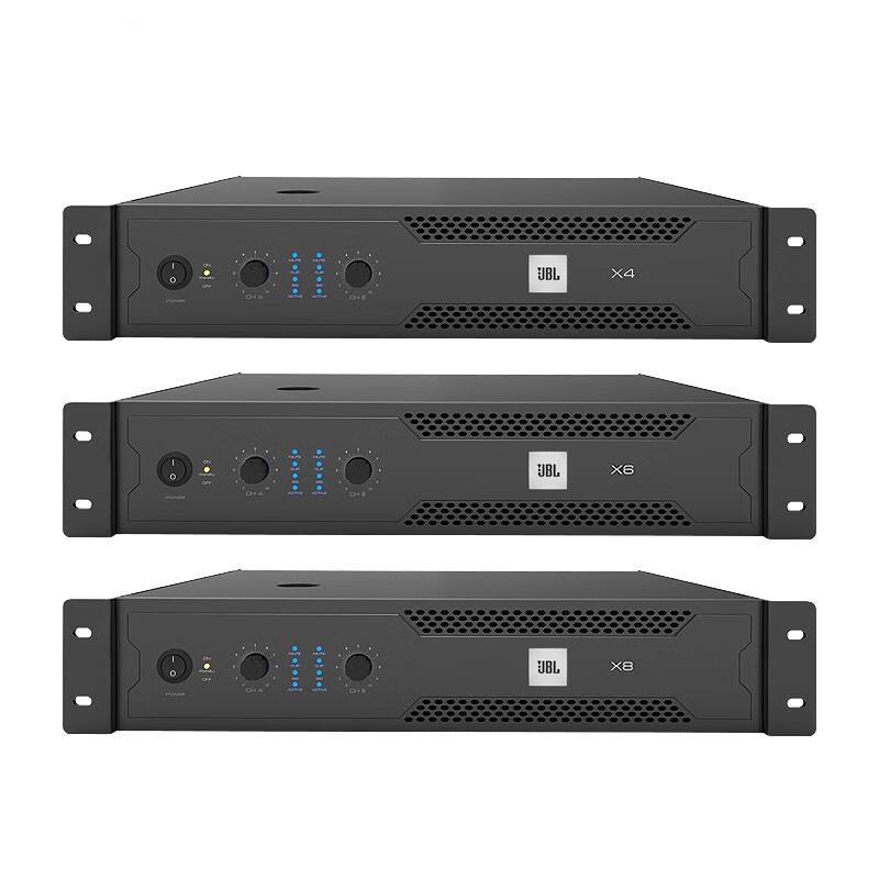 jbl 专业纯后级功放设备 两通道大功率 x8功放(2*800w)